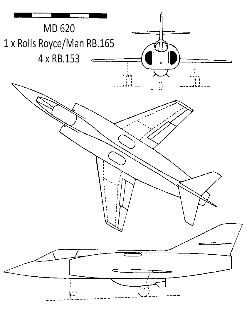 MIRAGE III V-01 , prototype  ADAV  Marcel Dassault , kit shortrun Modelsvit au 1/72 - Page 7 Md620_11