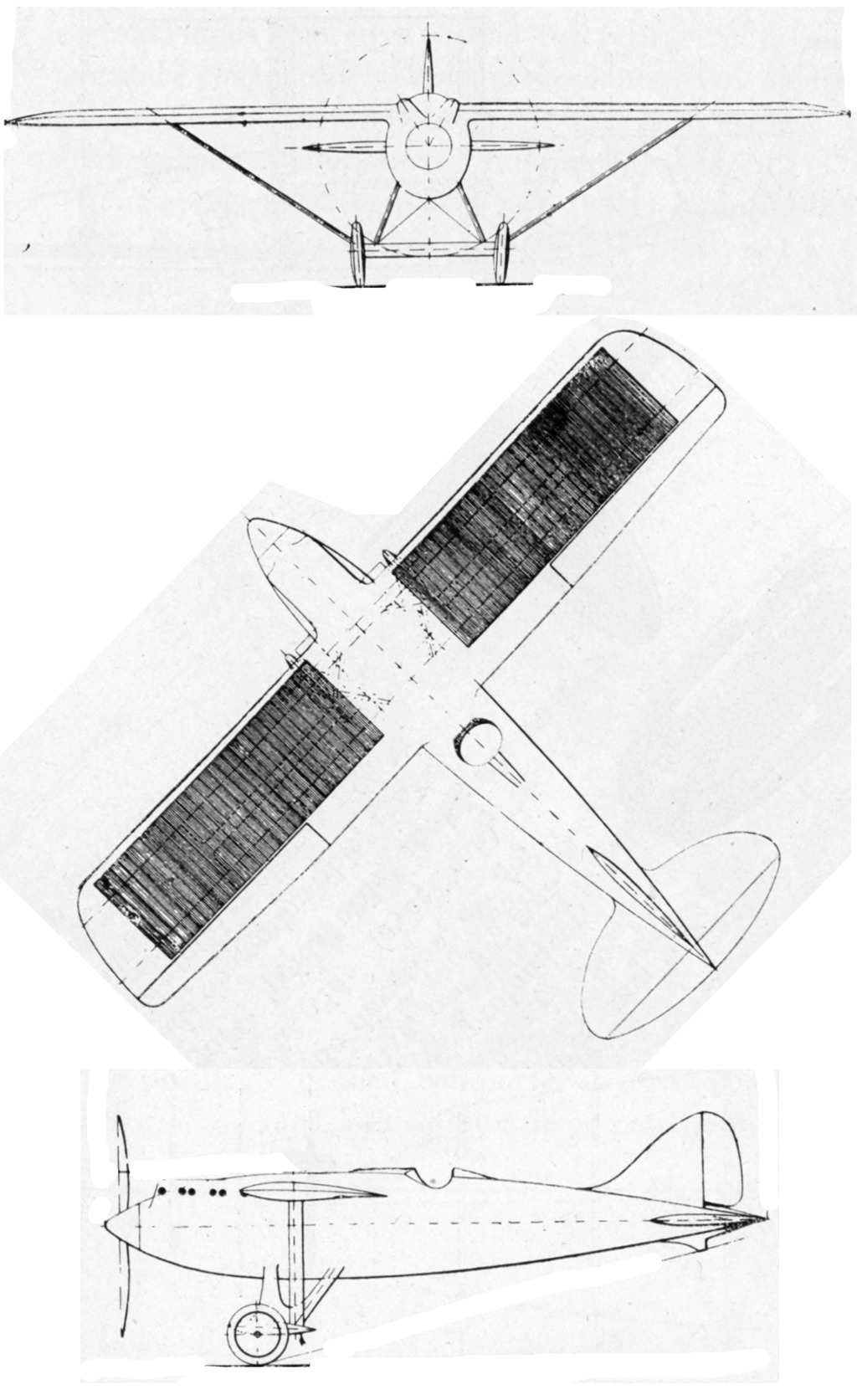 gros moteur et petites ailes... Une petite série de racers... Et un Gee Bee et un Nieuport 42S - Page 24 Nid42-10