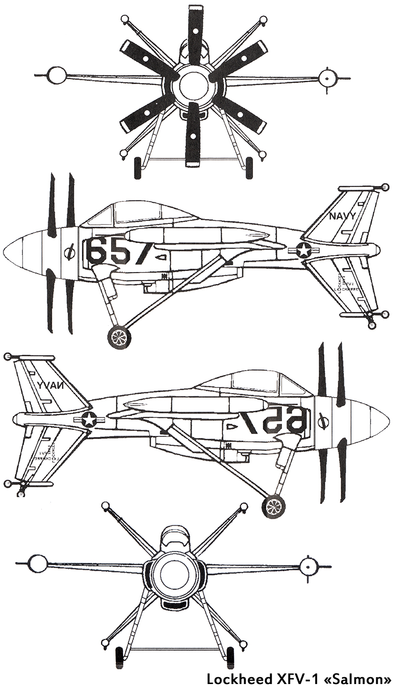 Lockheed XFV-1 "Salmon" (1:72 -Valom) Notice10