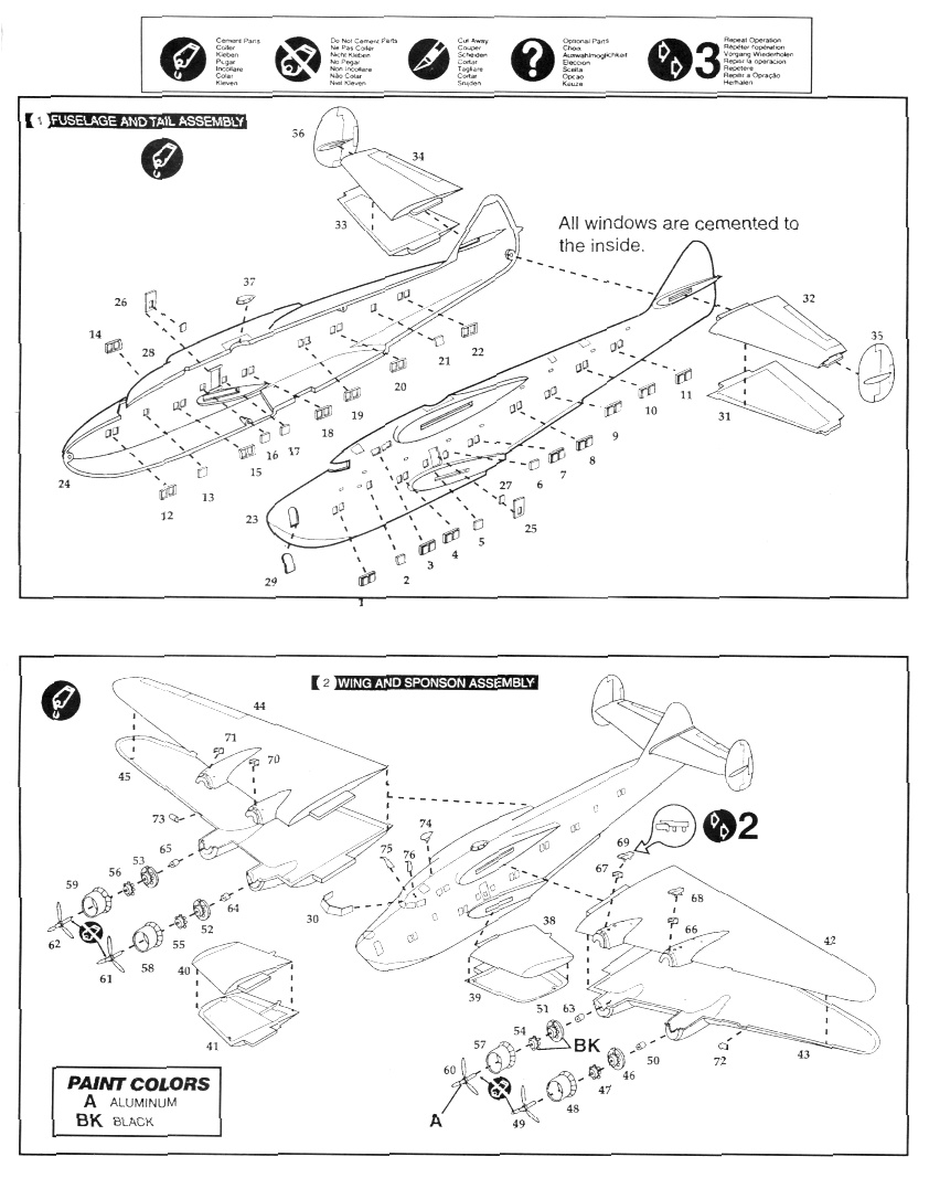 Boeing 314 "Dixie Clipper" 1939 - 1950 (/1/144ème Minicraft) Notice12