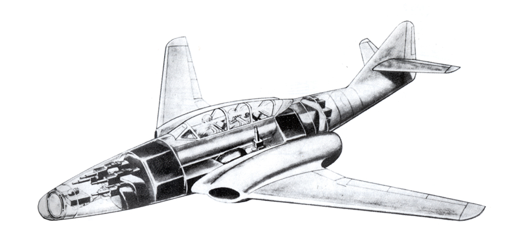 Messerschmitt Me.262 B-2a "Three-seat night fighter" (Special Hobby #72006) - Page 3 Projet13