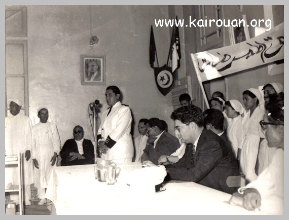 chachia - Amor Chachia 1er gouverneur de Kairouan 1956-1962 1110