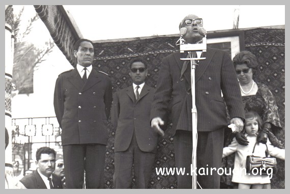 chachia - Amor Chachia 1er gouverneur de Kairouan 1956-1962 510