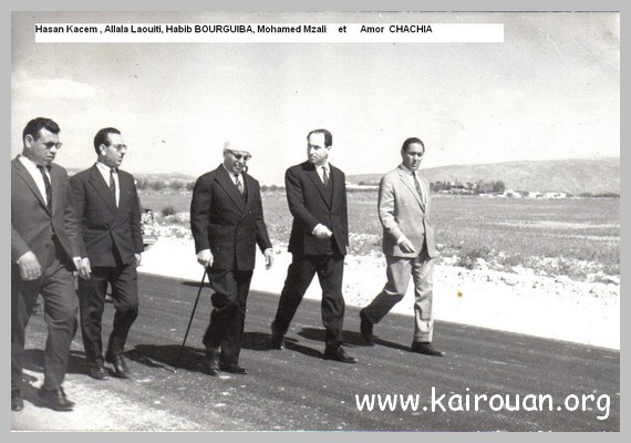 Amor Chachia 1er gouverneur de Kairouan 1956-1962 5510