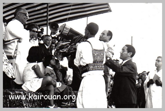 chachia - Amor Chachia 1er gouverneur de Kairouan 1956-1962 610