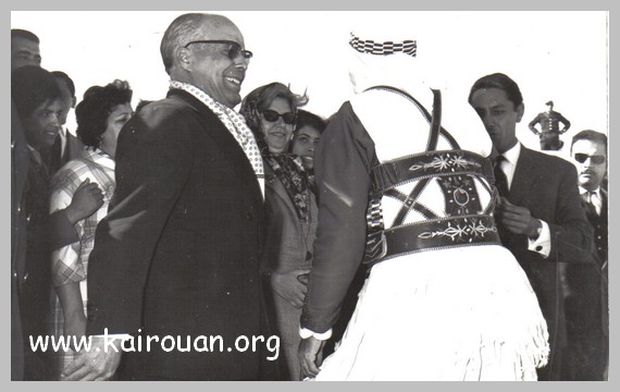 chachia - Amor Chachia 1er gouverneur de Kairouan 1956-1962 710