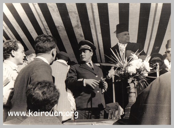 Amor Chachia 1er gouverneur de Kairouan 1956-1962 810