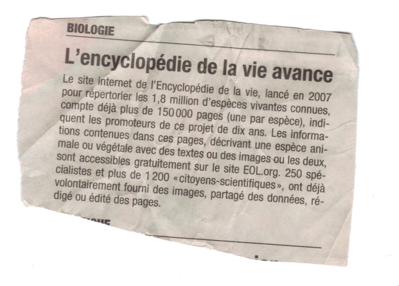 Encyclopédie de la vie Encycl10