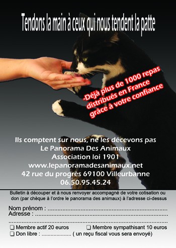 Appel aux dons Flyer215