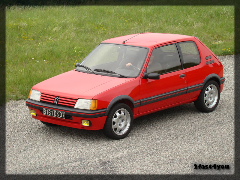 [2fast4you] 205 gti 1L9 rouge de 1990 + cti 1988 610