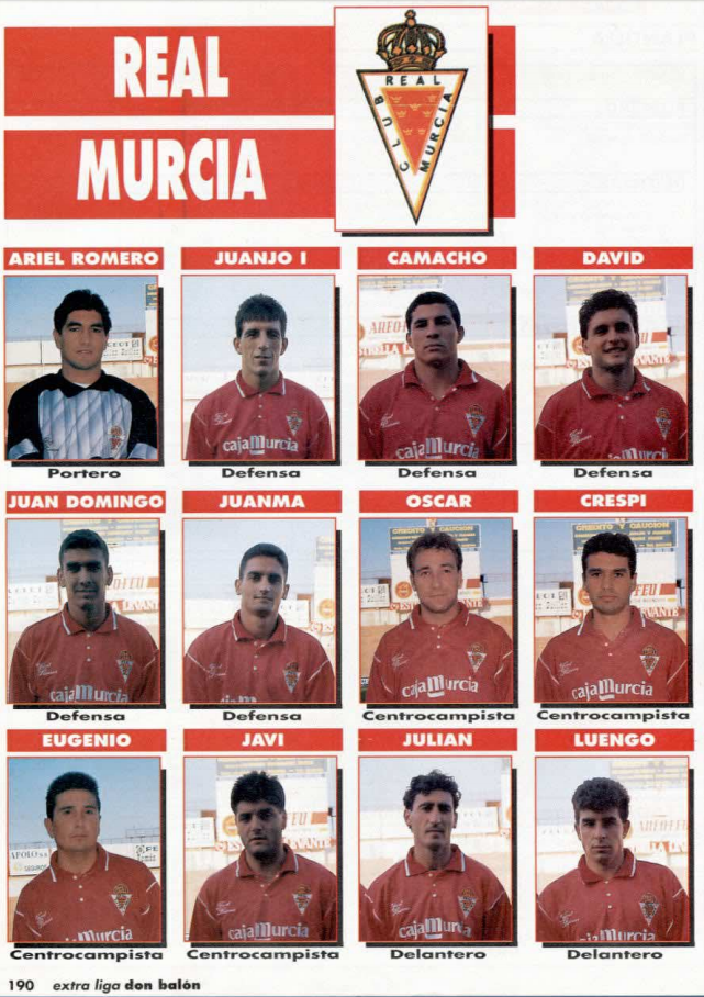REAL MURCIA 93-94 Murcia19