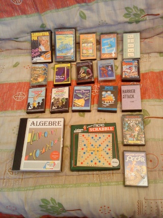 Jeux PC, logiciels Windows, lot babioles Amstrad + Oric..... Amstra10