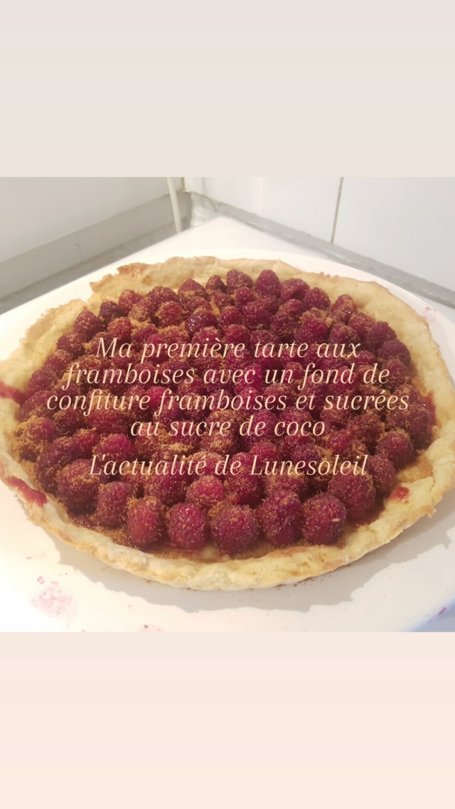 Tarte aux framboises  Img_2016