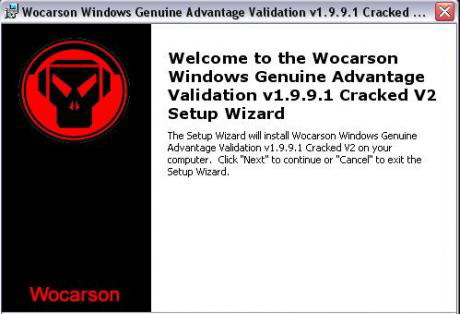 Windows Genuine Advantage Validation v1.9.9.1 Cracked V2 Af7fc410