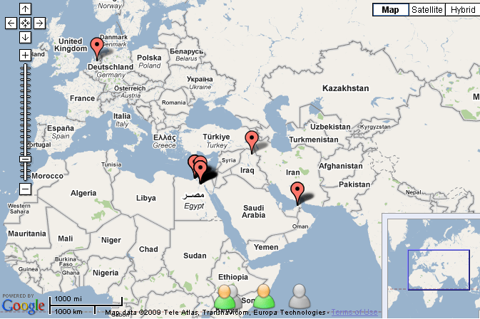 صور لخرائط من جوجل تكشف أماكن المتصلون بالمنتدي في العالم Gmaps discover who is online on  Wessam The EducationalForum Hollan10