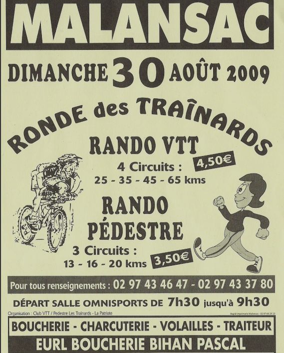 VTT et marche le 30 aout  MALANSAC!  ne pas rater! Rando_11