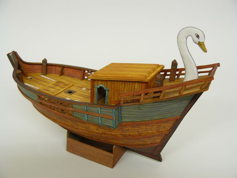 Römisches Frachtschiff, Schreiber-Bogen, 1:100 Corbit22