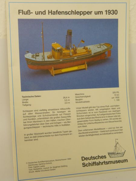 Flussschlepper 1:100 DSM, gebaut von Rudolf Flusss10