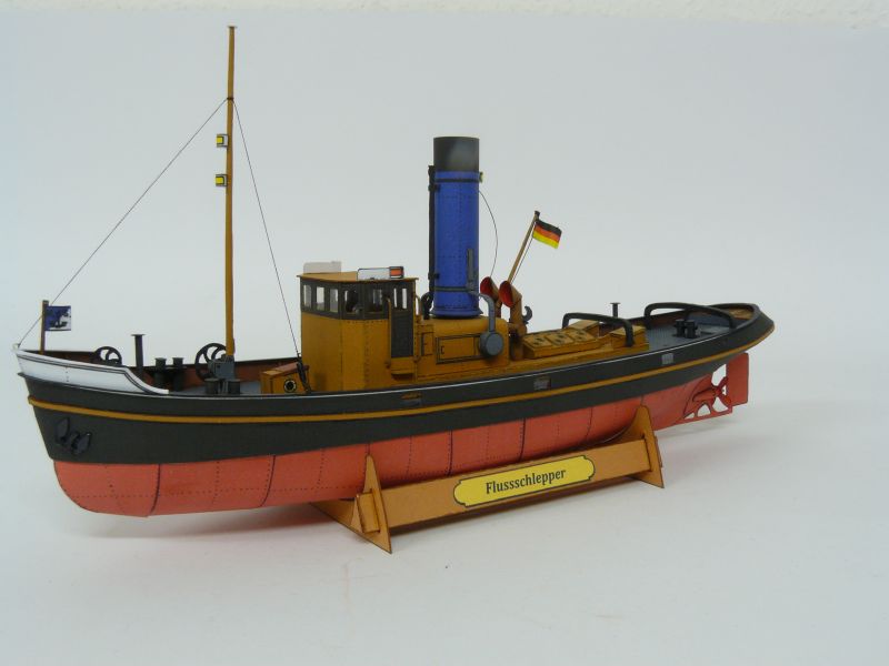 Flussschlepper 1:100 DSM, gebaut von Rudolf Flusss24