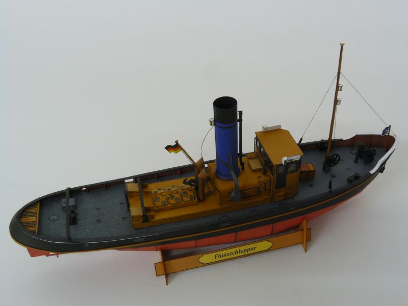 Flussschlepper 1:100 DSM, gebaut von Rudolf Flusss27