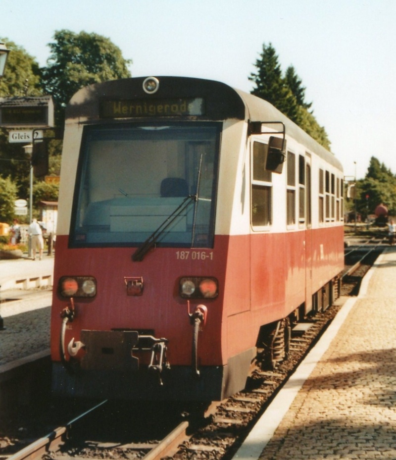 Harzer Schmalspurbahnen - Wernigerode (Allemagne) Img01210