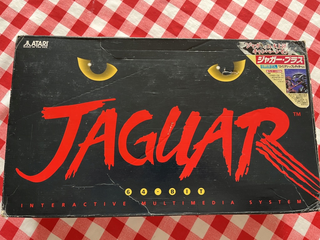 [VENDUE] Atari jaguar jap pack alien vs predator en boite Img_2311
