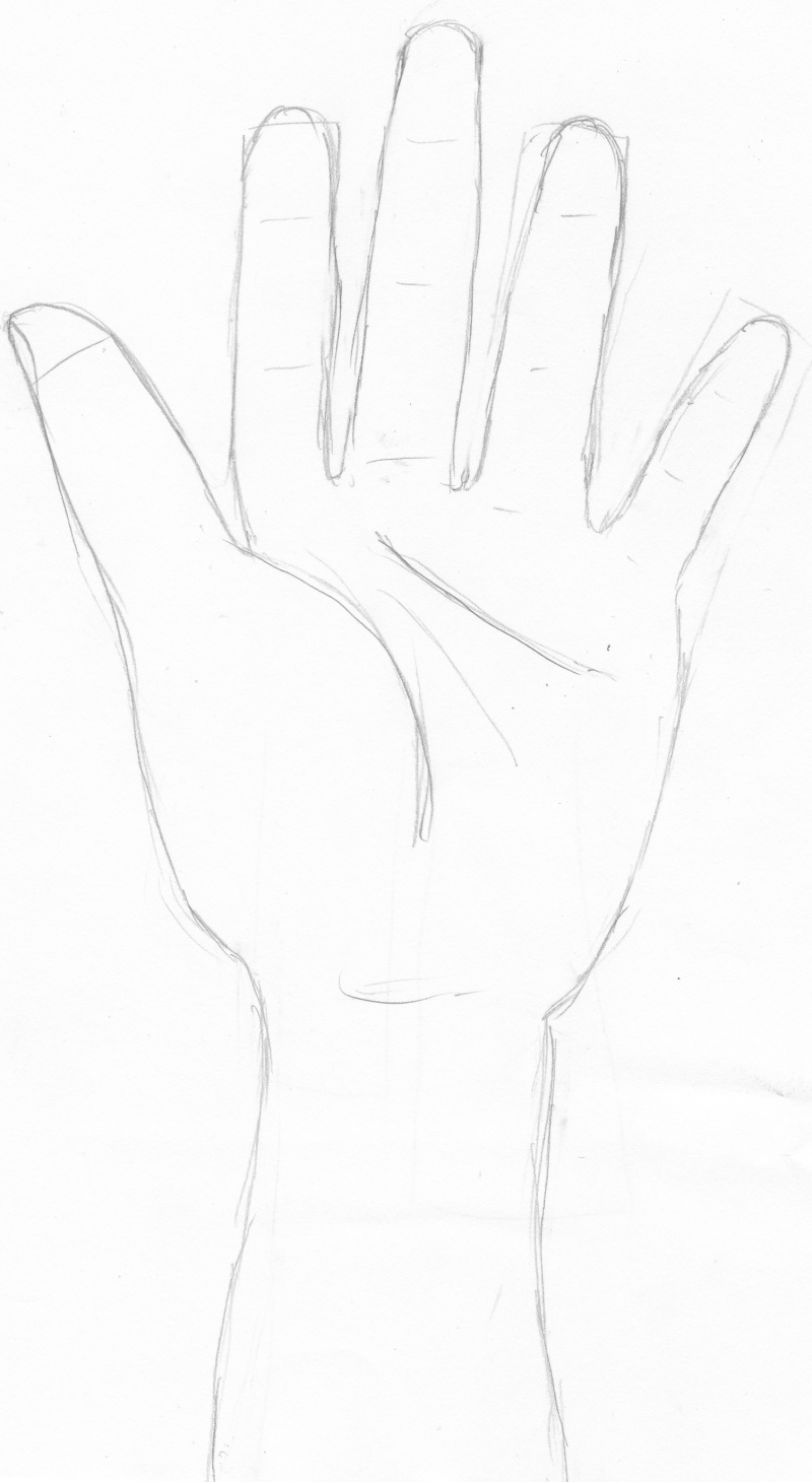 Dessins de mains - exercice 0 - dessins témoins Img_0011