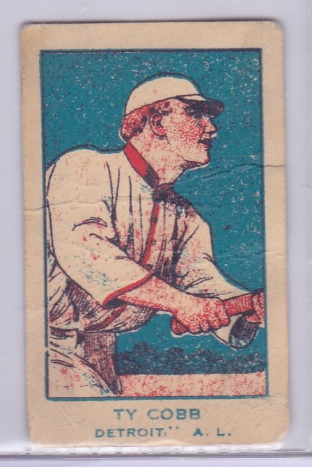 1921 W551 Strip Card Ty Cobb-Fake or Real? 1921_w10
