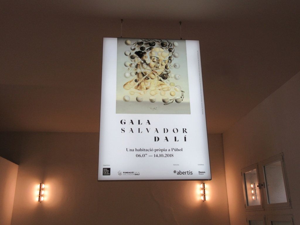 Gala Salvador Dalí. Dal 5 luglio al 14 ottobre 2018 Museu Nacional d’Art de Catalunya, Parc de Montjuïc, Barcellona Img_8815