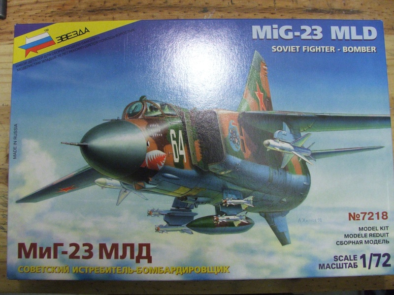 [Zvezda] MIG23 Flogger MLD  1/72 Mig23-10