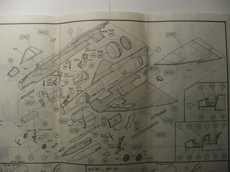 [Heller] Saab VIGGEN AJ 37/SF 37/SK 37 Photo_57