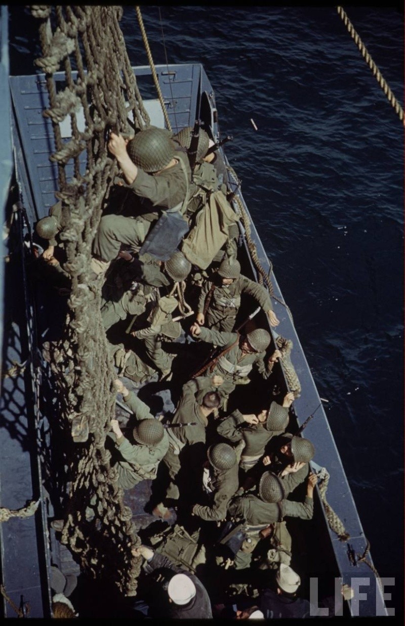 Les Mystèrieuse Toggle rope de la 4th Infantry le D DAY  Cca8q511