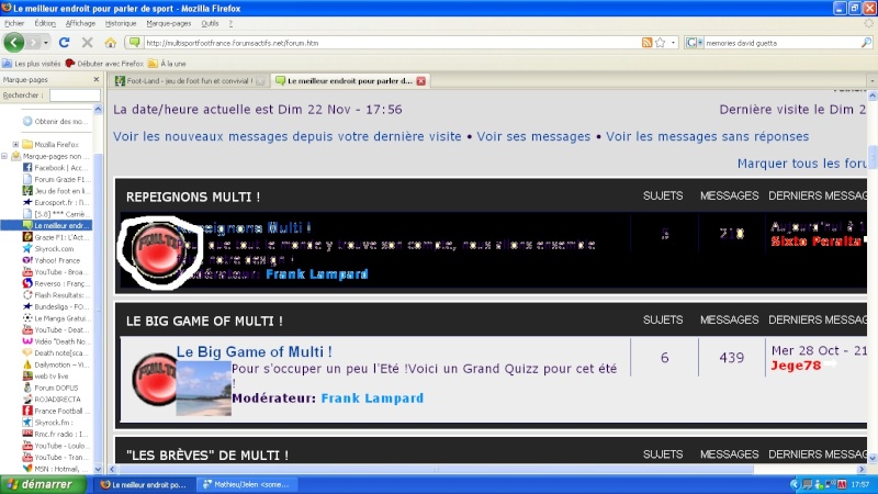 2-) Différents boutons Screen13