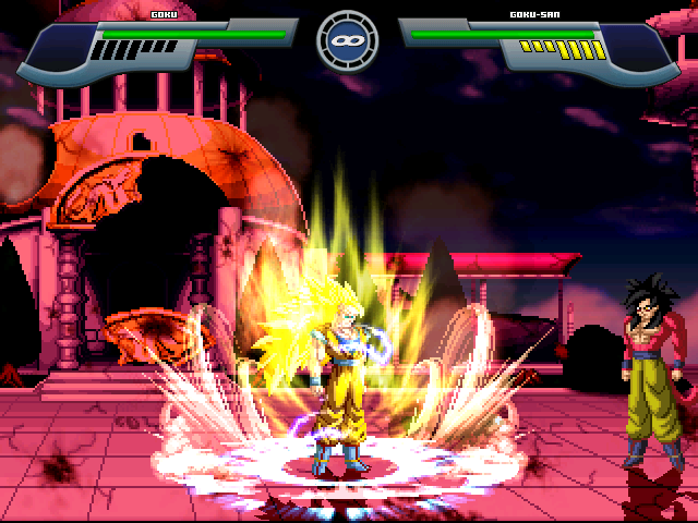 Goku Super Saiyajin 2 W.I.P Por MGMNZX Mugen321