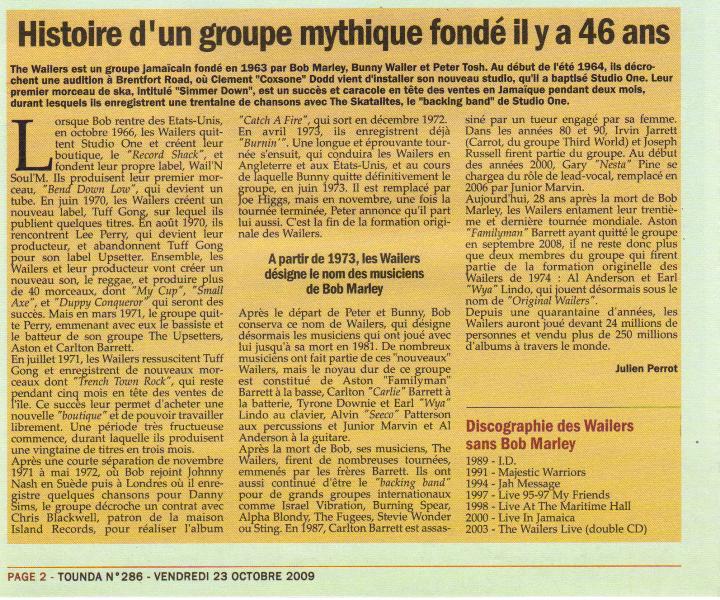 The Original Wailers en Concert à Mayotte Mayott13