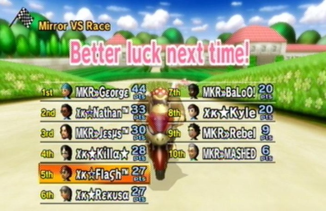 xtreme kill vs Mario Kart Racers 6/25/09 Cw_vs176