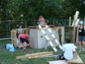 Dukendam 2009 Fotos van Laurens Zondag hout sjouwen, hutten bouwen Dscf6554