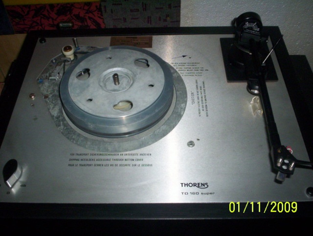 Thorens TD160 Super turntable (Used) SOLD Thoren22