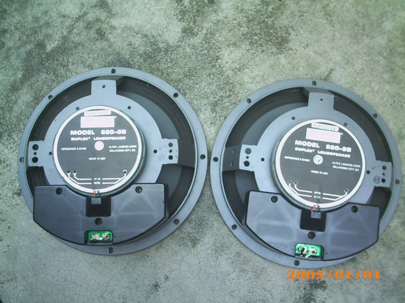 Altec Lansing 920-8B duplex speaker drivers (Used)SOLD Img_0028