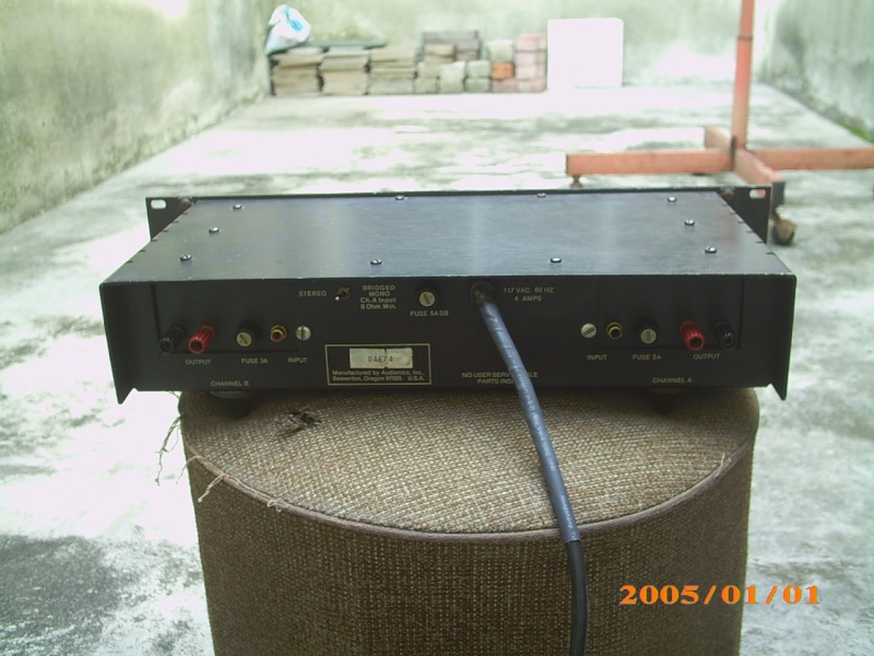 Audionics CC-2 power amp (Used)SOLD Img_0464