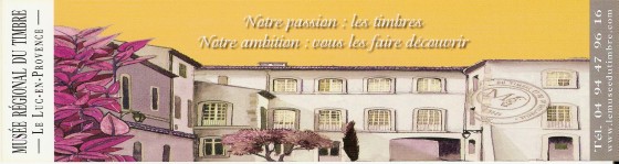 Musée régional du timbre de Le Luc en Provence Numa1920
