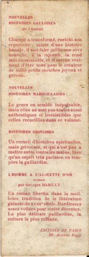 Anciens Marque Pages Numa3139