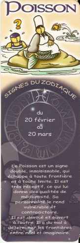 Signes du zodiaque en marque pages Numar314