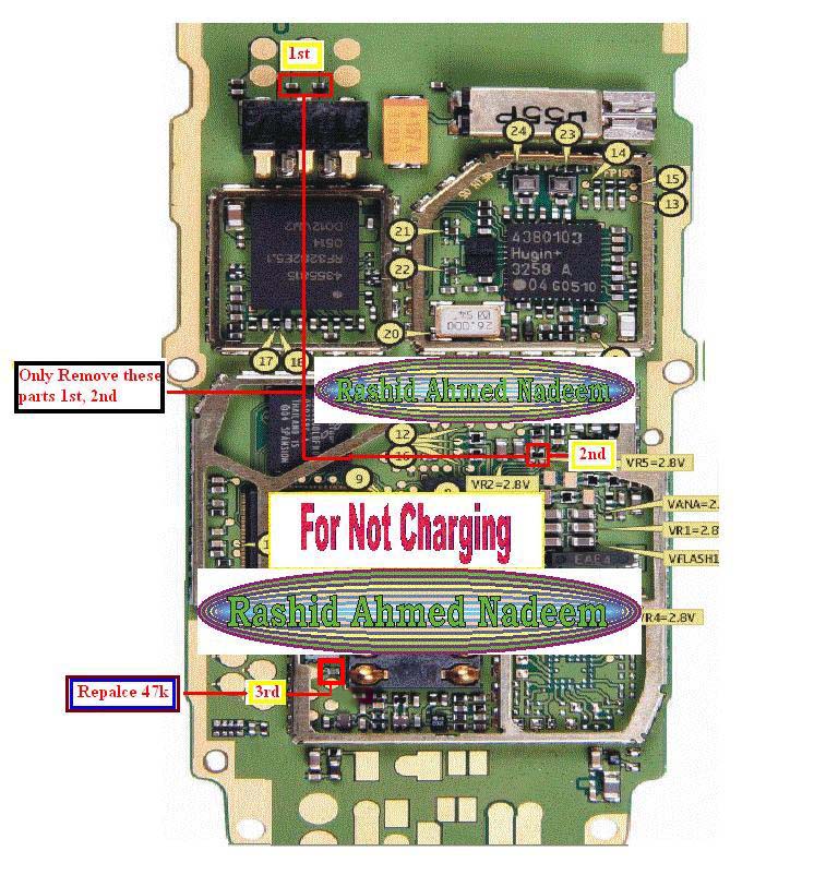 1110i Charger IC jumper 1110-110