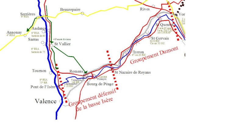 cartographie au jour le jour (provisoire). Drome210