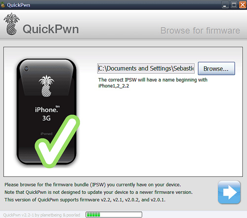 jailbreaking/unlocking with QuickPWN 2.2 Guide & Tutorial 30632212