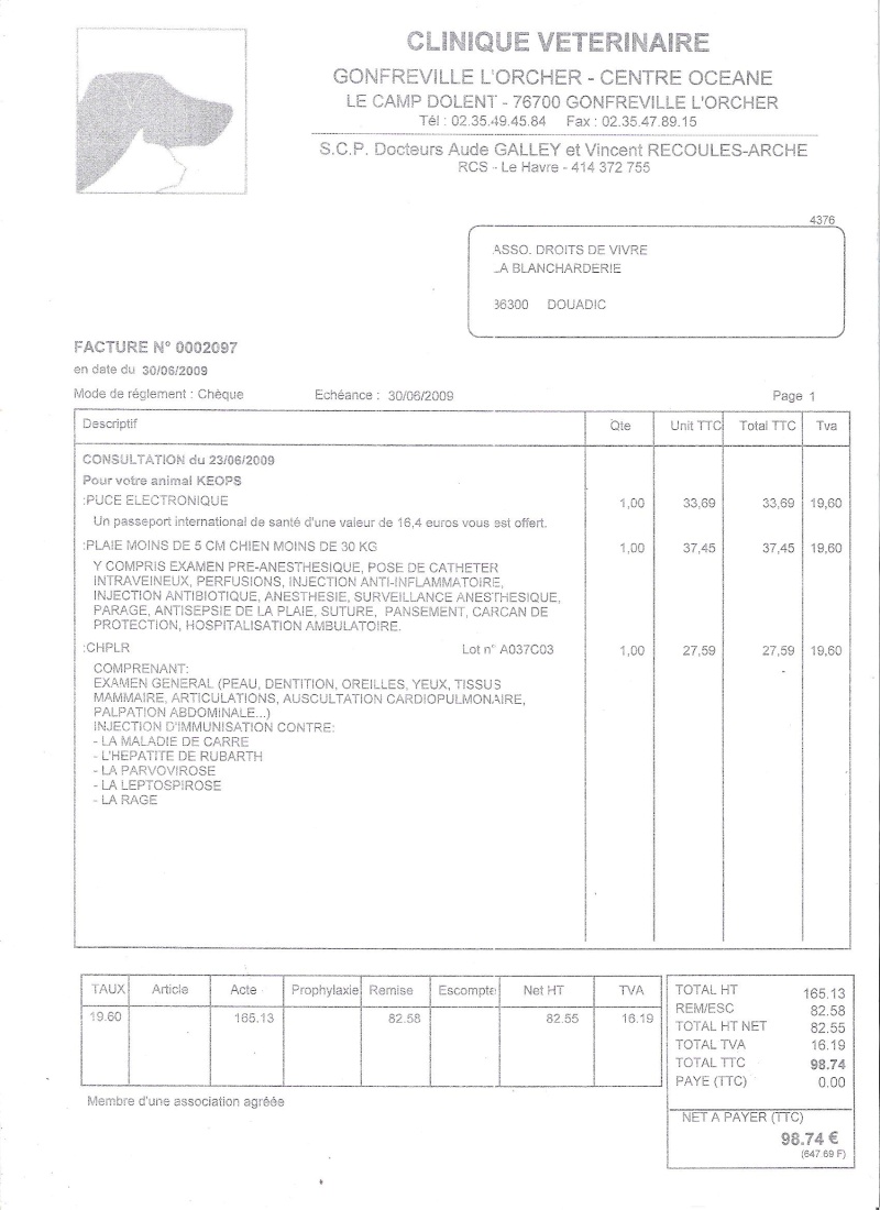 Asso droit de vivre Factur15