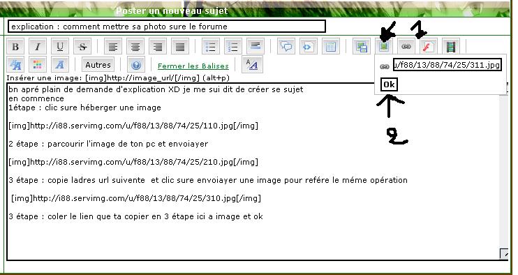 explication : comment mettre sa photo sure le forume 410