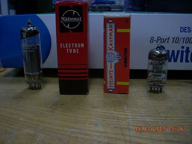National 6BQ5/EL84 & HK6021/12AT7 tubes (solg) Gambar10