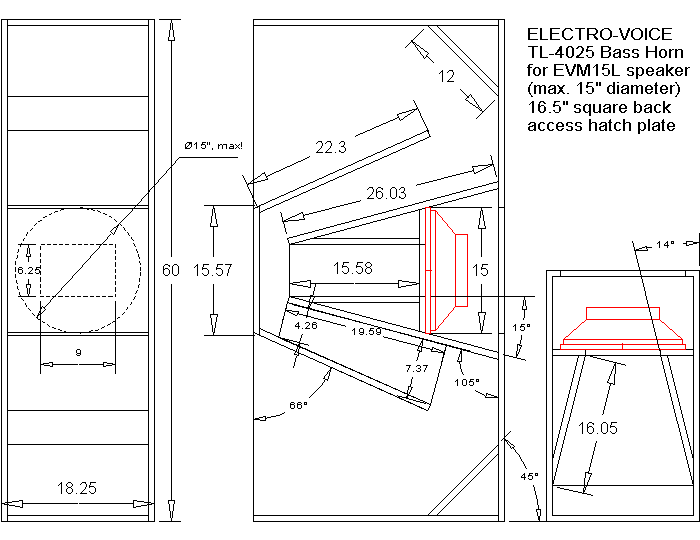 Plans de Caisson de Bass